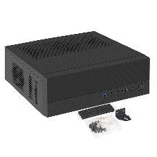 Корпус Desktop ExeGate FL-103 (mini-ITX, без БП, 1*USB+1*USB3.0, аудио, черный)