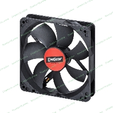 Вентилятор для корпуса ExeGate EX12025S3P черный, 120 мм, 1500 об/мин, 24 дБ, 3 pin