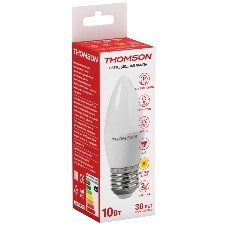 Лампа светодиодная Hiper THOMSON LED CANDLE 10W 800Lm E27 3000K TH-B2023
