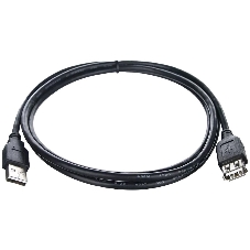 Кабель-удлинитель TELECOM USB2.0 Am-->Af 1,5 м черный TUS6990-1.5M