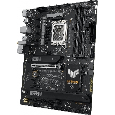 Материнская плата ASUS TUF GAMING B760-PLUS WIFI, LGA 1700, Intel B760, 4xDDR5, 4xSATA, 3xM.2, 1xPCI-E 5.0 x16, 1xPCI-E 3.0 x4, 1xUSB-A 3.2 Gen 2, 3xUSB-A 3.2 Gen 1, 1xUSB-C 3.2 Gen 2x2, 1x2.5Gb LAN, 5x3.5 мм, 7.1, Wi-Fi 6, Bluetooth 5.2, Standard-ATX