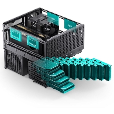 Компьютерный корпус JONSBO Computer Case N5 черный