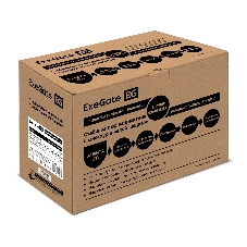 Стабилизатор напряжения ExeGate Expert Turbo AST-1500 (1500ВА, вход 80-260В, двойная цифр. индикация вход/вых. напряжения, выход 220В±8%, КПД 98%, 5 уровней защиты, задержка, усиленный метал. корпус, 2*Schuko, RTL)