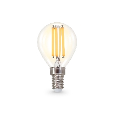 Лампа светодиодная 451534 Filament LED P45 15W E14 4000K 220-240V