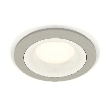Комплект встраиваемого светильника Ambrella light XC7623001 SGR/SWH серый песок/белый песок MR16 GU5.3 (C7623, N7010)