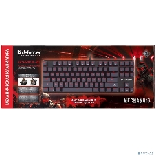 Клавиатура проводная Defender MECHANICAL MECHANOID GK-581 RU BLK