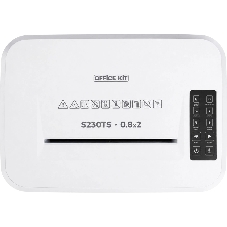 Шредер Office Kit S230TS белый (секр.P-7) фрагменты 6лист. 29лтр.