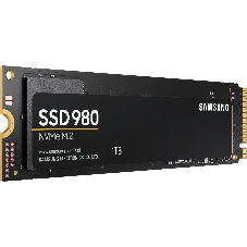 Накопитель SSD Samsung 980, 1000Gb, PCIe 3.0 x4, M.2 2280, NVMe, R/W 3500/3000