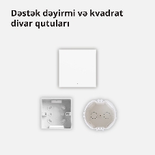 Выключатель умный одноклавишный Aqara Smart Wall Switch H1 (WS-EUK01)