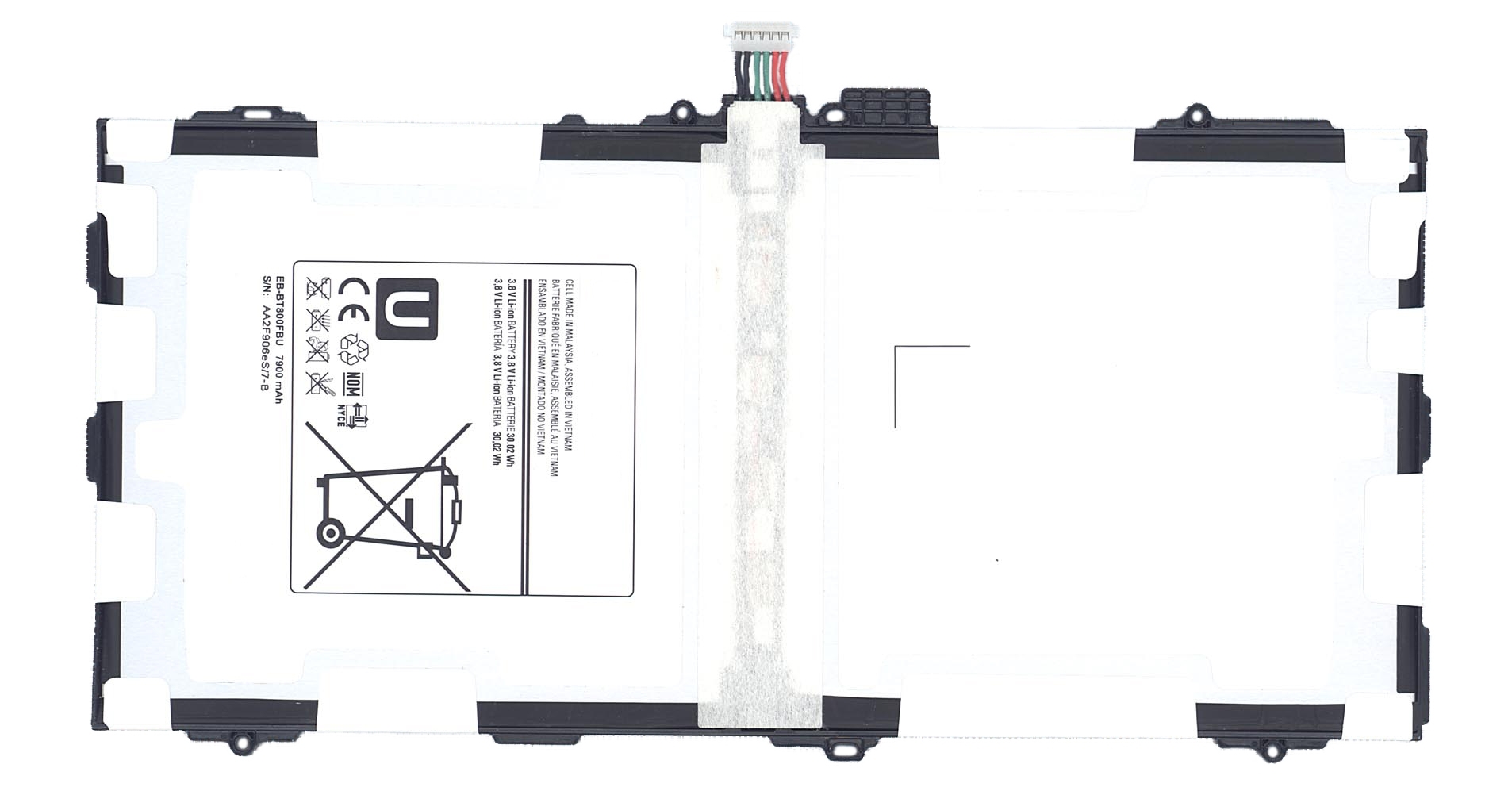 Аккумуляторная батарея EB-BT800FBE для Samsung Galaxy Tab S 10.5 SM-T800, SM-T801, SM-T805, SM-T807