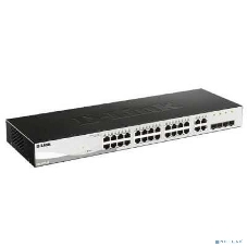 Коммутатор D-Link DGS-1210-28/F3A, 24×1 Гбит/с + 4×1 Гбит/с Combo, настраиваемый