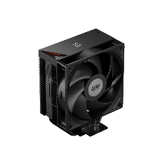 Кулер для процессора PCCooler RT400 Digital BK (230W, 4-pin PWM, LED temp., 152mm, Al/Cu, 4x6mm, 1x120мм, 73.32CFM, 34.9dBA, 2200RPM, S: 1851/1700/1200/115X, AM5/AM4, черный)