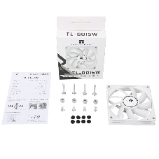 Вентилятор корпусный Thermalright TL-8015W (80x80x15mm, 4-pin PWM, 28.4CFM, 23.3dBA, 2200RPM, White)