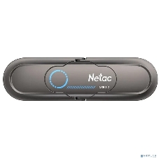 Флешка USB Netac US9 (NT03US9C-256G-32TA), 256Gb, USB 3.2 Gen2 Type-A/USB Type-C, R/W 1000/900, серебристый