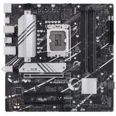 Материнская плата ASUS PRIME B760M-A D4-CSM, LGA 1700, Intel B760, 4xDDR4, 4xSATA, 2xM.2, 3xPCIe 4.0 x16, 1xPCIe 4.0 x4, 1xPCIe x1, 2xHDMI, 1xDP, 1x 2.5Gb LAN, 2xUSB-A 3.2 Gen 2, 4xUSB-A 2.0, 3x3.5 мм, 7.1, mATX