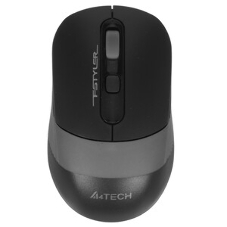Мышь беспроводная A4Tech Fstyler FG10S черный/серый, 2000 dpi, радиоканал, USB, кнопки - 4
