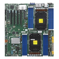 Материнская плата Supermicro X13DEI bundle, LGA4677, Intel C741, 16xDDR5, 10xSATA, 2xM.2 PCIe 4.0 x2, 4xPCIe 5.0 x16, 2xPCIe 5.0 x8, 1xD-Sub, 2x 1Gb LAN, 4xUSB 3.0, 1xUSB 2.0, 1xCOM, E-ATX