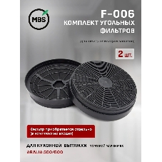 Вытяжка встраиваемая MBS Aralia 160 white белый управление: кнопочное (1 мотор)