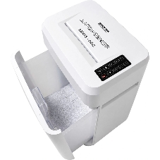 Шредер Office Kit S230TS белый (секр.P-7) фрагменты 6лист. 29лтр.