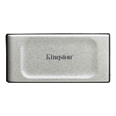 Внешний SSD Kingston XS2000, 2TB, USB 3.2 Gen 2x2 Type-C, R/W 2000/2000, серебристый