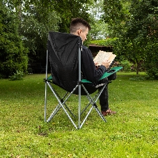 Кресло складное Palisad Camping с подлокотниками и подстаканником 60x60x110/92 см