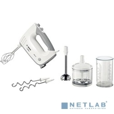Миксер ручной Bosch MFQ36480 450Вт белый/серый
