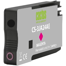 Картридж струйный Cactus CS-3JA24AE 963 пурпурный пигментный (11 мл) для HP OfficeJet 9010/9012/9013/9014/9015/9016/9019/9020/9025