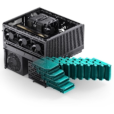 Компьютерный корпус JONSBO Computer Case N5 черный
