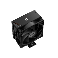 Кулер для процессора PCCooler RT400 Digital BK (230W, 4-pin PWM, LED temp., 152mm, Al/Cu, 4x6mm, 1x120мм, 73.32CFM, 34.9dBA, 2200RPM, S: 1851/1700/1200/115X, AM5/AM4, черный)