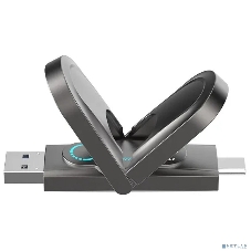 Флешка USB Netac US9 (NT03US9C-256G-32TA), 256Gb, USB 3.2 Gen2 Type-A/USB Type-C, R/W 1000/900, серебристый