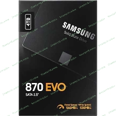 Накопитель SSD Samsung 4Tb 870 EVO, V-NAND, 2.5