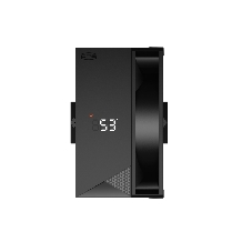 Кулер для процессора PCCooler RT400 Digital BK (230W, 4-pin PWM, LED temp., 152mm, Al/Cu, 4x6mm, 1x120мм, 73.32CFM, 34.9dBA, 2200RPM, S: 1851/1700/1200/115X, AM5/AM4, черный)