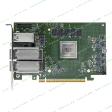 Плата сетевого контроллера, Mellanox Bluefield-2 P-Series SmartNIC 100GbE Dual-Port QSFP56, PCIe Gen4 x16, Crypto Disabled, 16Gb on-board DDR, 1GbE OOB management, Tall Bracket, FHHL. (SSTMBF2H516ACENOT)