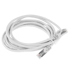 Патч-корд ExeGate FTP-RJ45-RJ45-C5e-CU-3M-GY, FTP, cat.5e, 3м, медь, серый