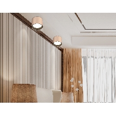 Светильник Ambrella light TN5305 GD/BK золото/черный GX53 max 15W D83*65