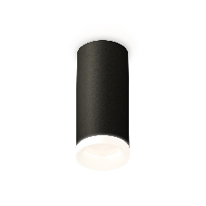 Светильник Ambrella Light XS7443015 SBK/FR черный песок/белый матовый MR16 GU5.3 (C7443, N7165)