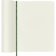 Блокнот Moleskine CLASSIC SOFT QP623K15 XLarge 190х250мм, 192 страниц, нелинованный, мягкая обложка, зеленый