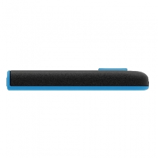 Флешка USB ADATA UV128 (AUV128-64G-RBE), 64Gb, USB 3.0, R/W 100/30, черный/синий