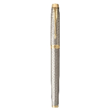 Ручка перьевая Parker IM Premium F323 (CW1931684) Grey GT, F, сталь нержавеющая, подарочная коробка