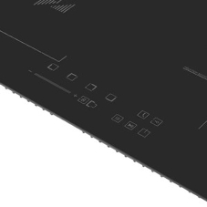 Варочная поверхность Kuppersberg/Варочная поверхность Kuppersberg, индукция, High-Tech, 9 уровней мощности, inverter, таймер, пауза, Booster, автоматическое отключение, Flexi-zone, слайдерное управление, поддержание тепла, черный