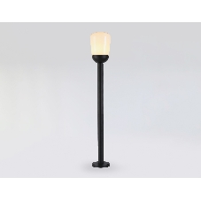 Светильник Ambrella light ST2095 BK/FR черный/белый матовый IP54 E27 max 40W D150*950