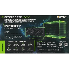 Видеокарта Palit GeForce RTX 5060 Ti Infinity 3, 16 GB GDDR7, 128 bit, 3xDisplayPort, HDMI, GPU 2407 MHz