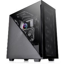 Компьютерный корпус Thermaltake Divider 300 TG черный без БП ATX 2x120мм 2xUSB 3.0 1xUSB3.1 audio front door bott PSU