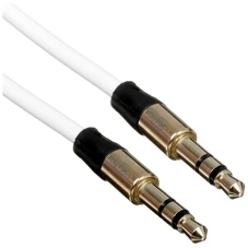 Кабель Cablexpert аудио 90˚ CCAB-01-35MML-1MW, 3.5 Jack (M)/3.5 Jack (M), белый, 1м, блистер