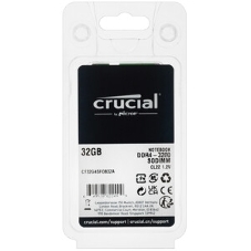 Оперативная память Crucial, DDR4, 32Gb (1x32 Gb), 3200 MHz, CL22, SO-DIMM, OEM