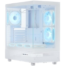 Компьютерный корпус AeroCool/Formula Crystal U2M Floe белый без БП mATX 1xUSB 3.0 audio bott PSU