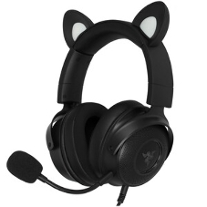 Гарнитура Razer Kraken Kitty V2 Pro чёрный, проводная, USB, подсветка