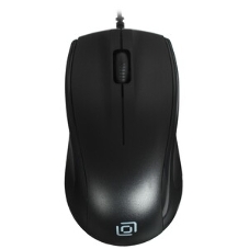 Мышь проводная Oklick 185V2 черный, 1200 dpi, USB, кнопки - 3
