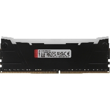 Оперативная память Kingston Fury Renegade, DDR4, 32Gb (4x8GB), 3600MHz, CL16, DIMM, с радиаторами, RGB, серебристый/черный