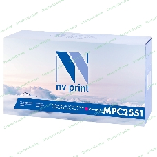 Картридж лазерный NVPrint совместимый Ricoh Aficio MP C2551 пурпурный для MP C2051/C2051AD/C2551/C2551AD (9500k)
